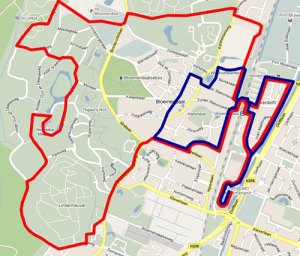 Letterenloop 20150607 Parcourskaart-5-en-10-km-50